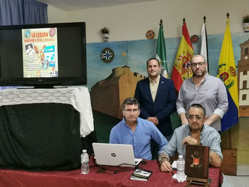 La Legión, protagonista en Algeciras con la presentación del libro de David Ríos Esteban 